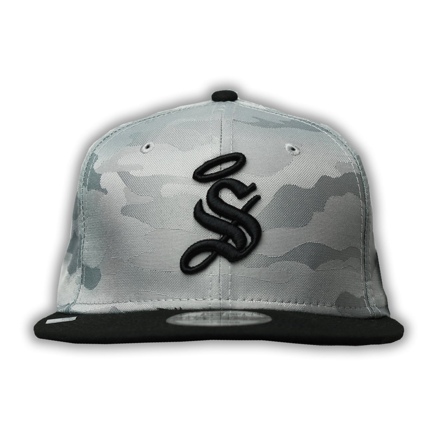 SANTOS CLASSIC GREY CAMOUFLAGE FLAT CAP