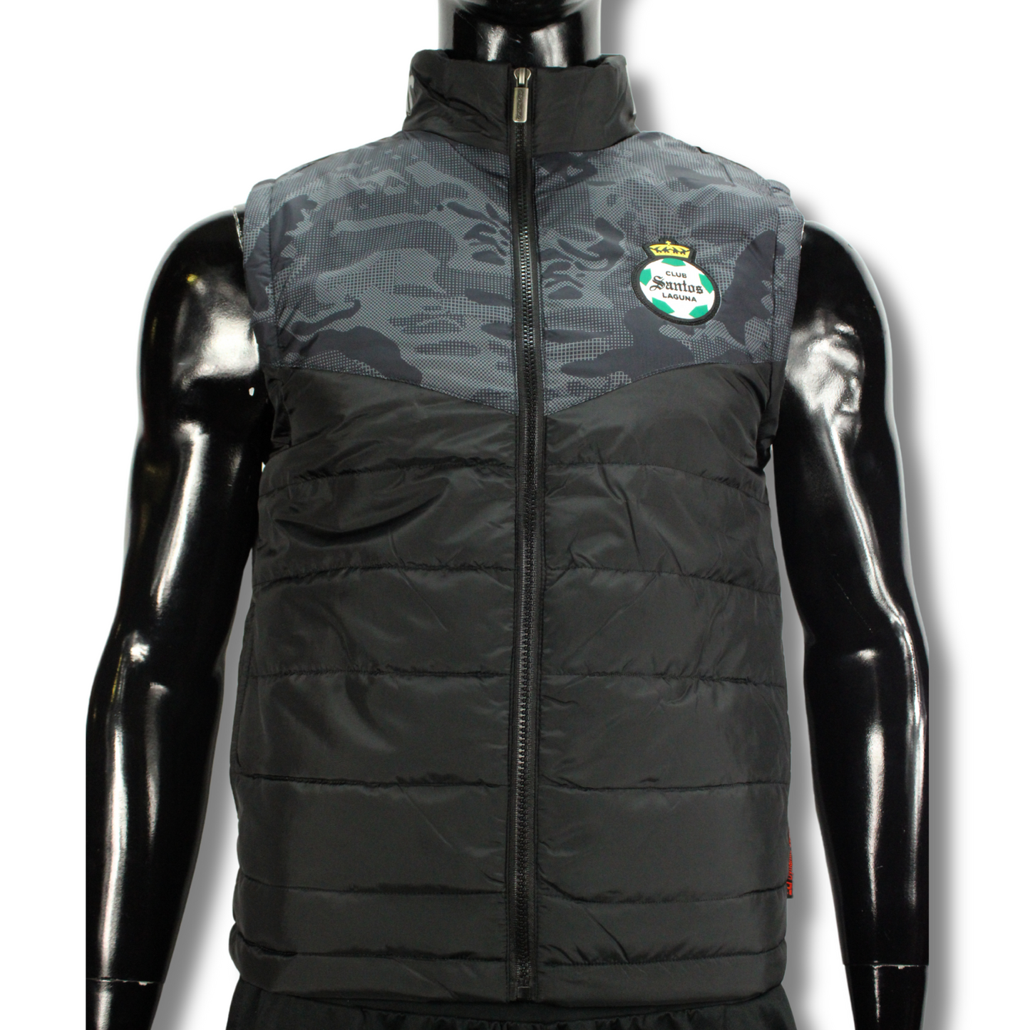 CLUB SANTOS MENS PUFF CAMOUFLAGE VEST
