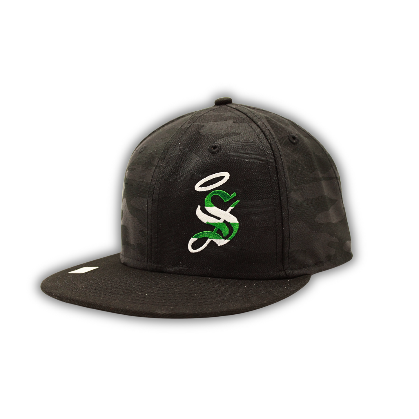 FLAT S CAP TWO-TONE CAMOUFLAGE