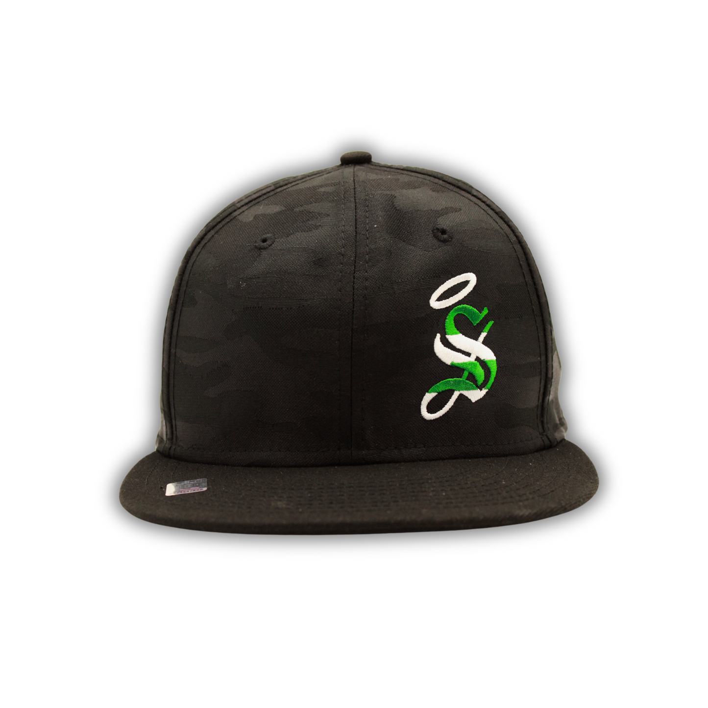 FLAT S CAP TWO-TONE CAMOUFLAGE