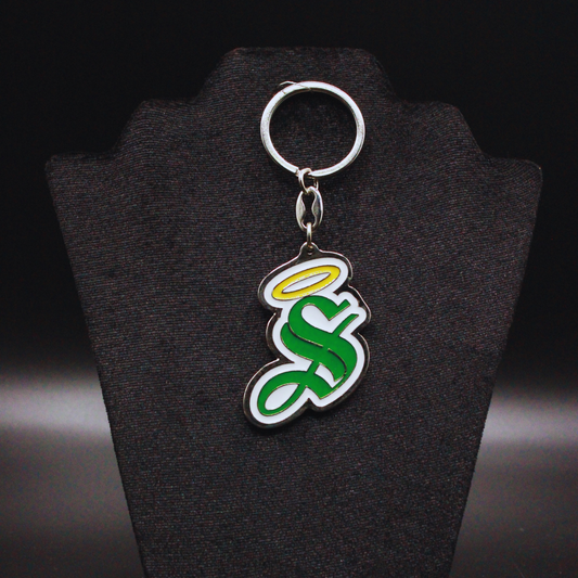 "S" KEYCHAIN FULL COLOR CLUB SANTOS LAGUNA