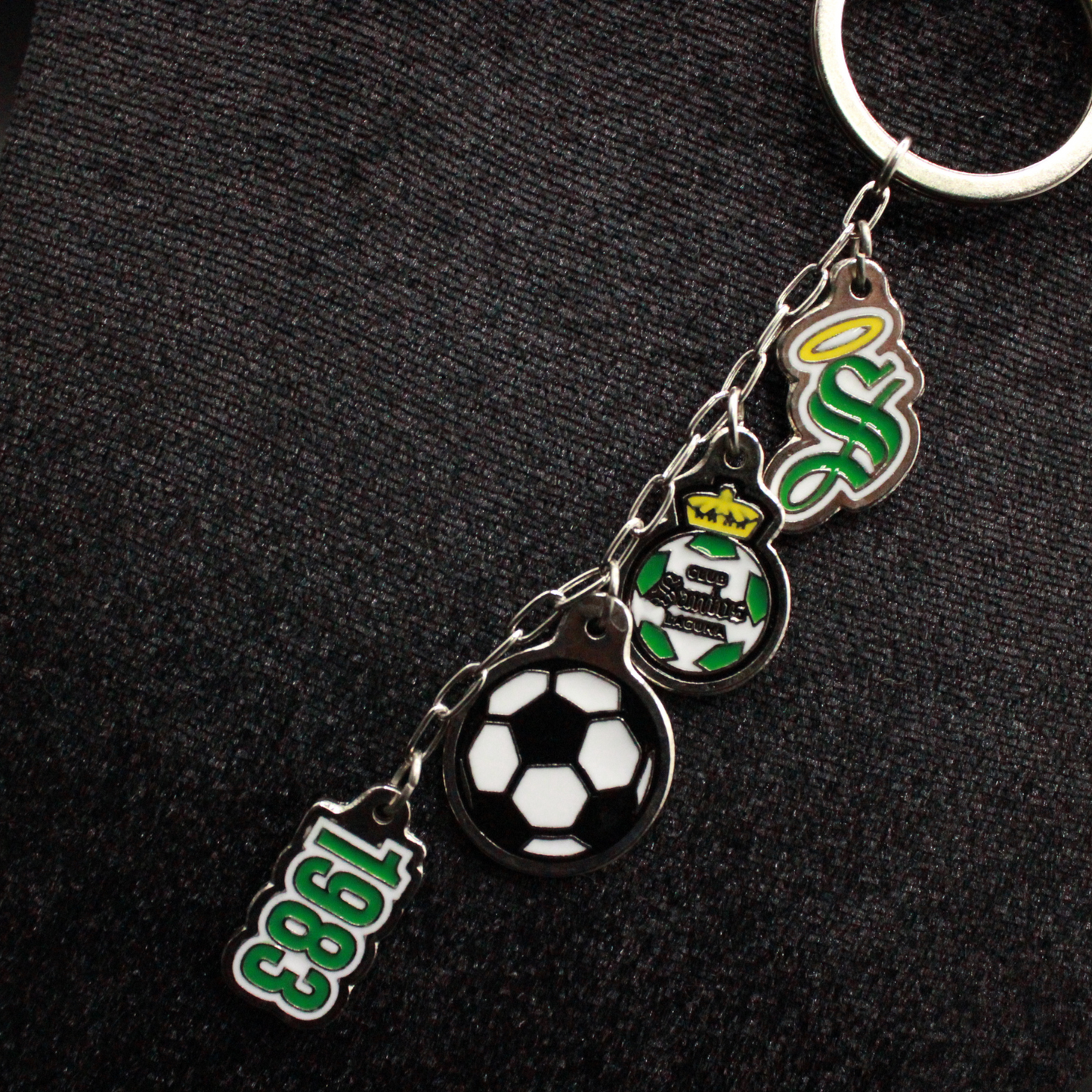 KEYCHAIN PENDANT HISTORY 1983 CLUB SANTOS LAGUNA