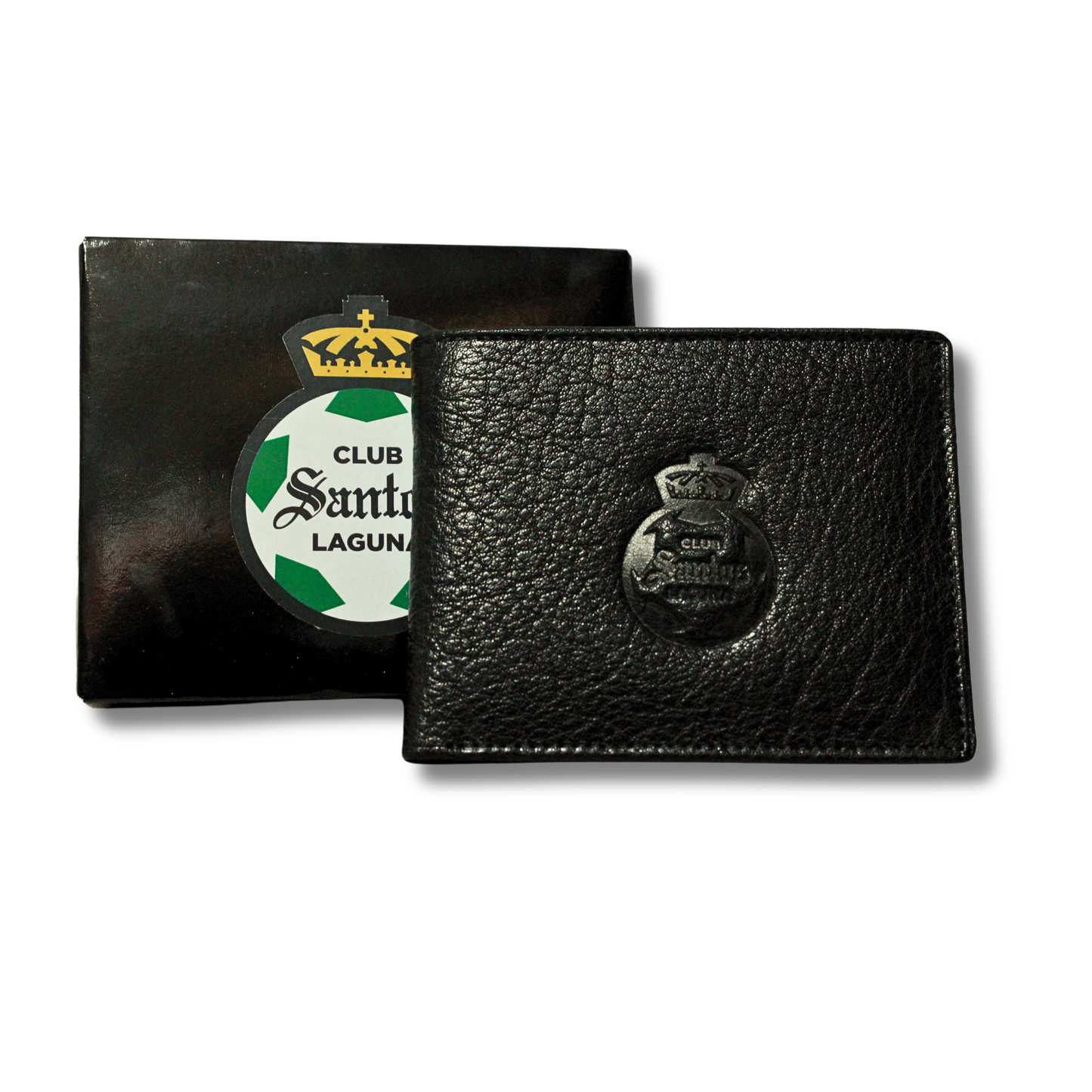SANTOS LAGUNA CLUB LOGO LEATHER WALLET