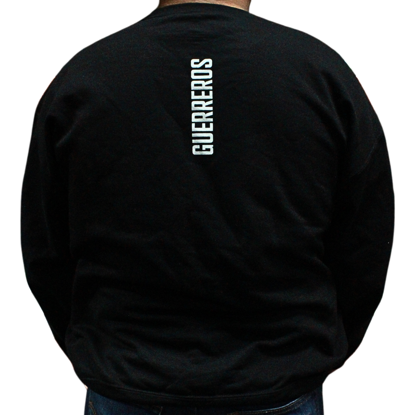 CREWNECK CLUB SANTOS LAGUNA LOGO AND S BLACK