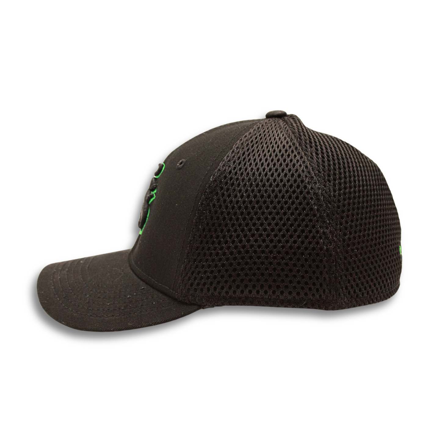 OUTLINE BLACK GREEN KID CAP