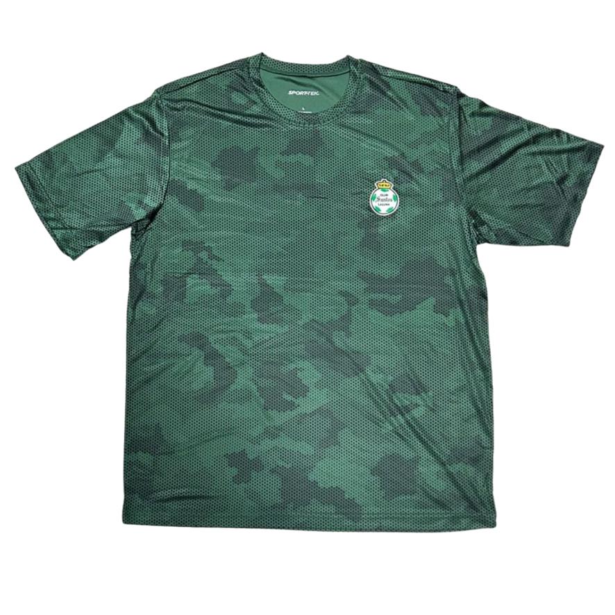SANTOS MILITARY GREEN CAMOUFLAGE T-SHIRT