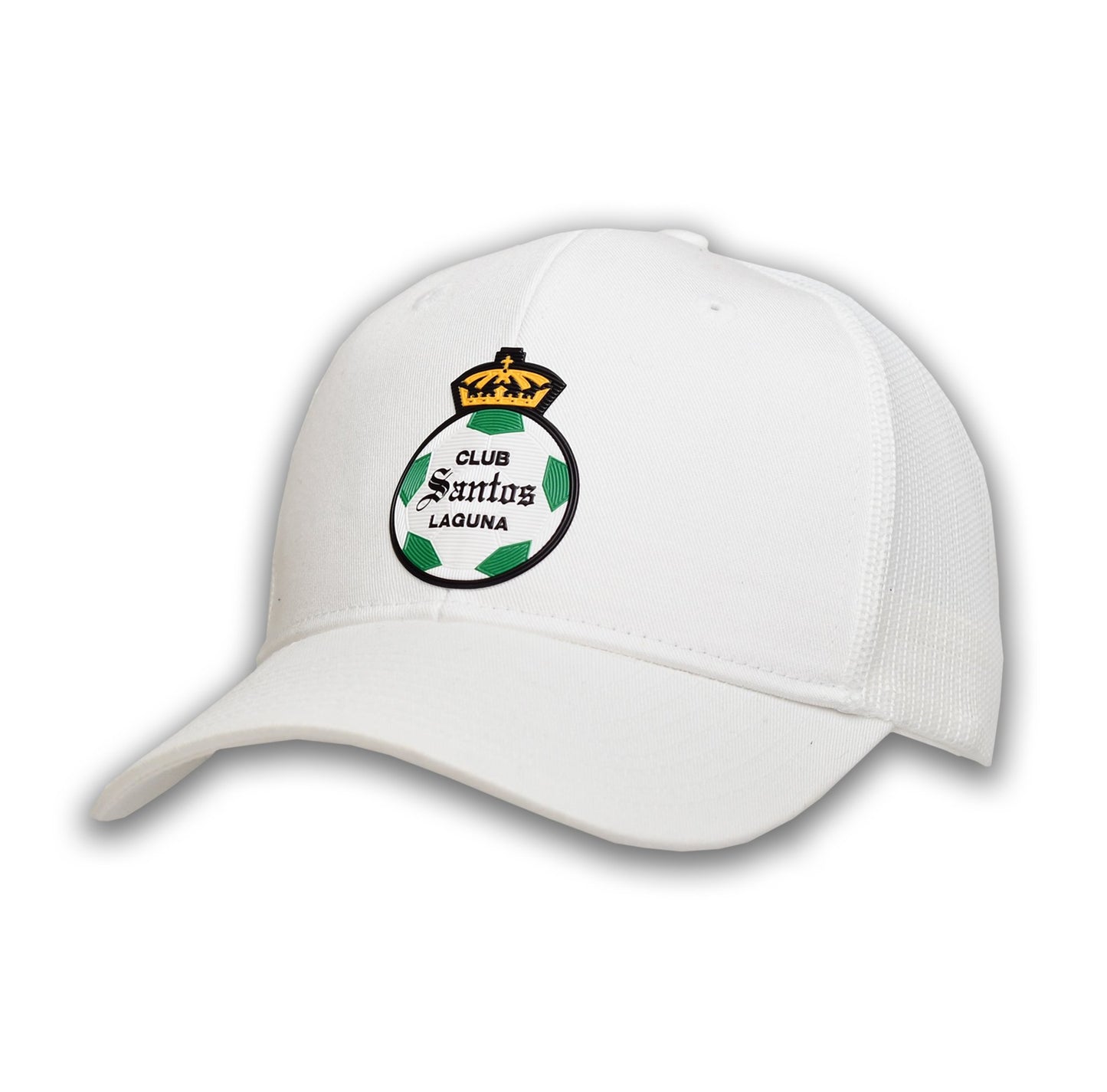 SANTOS LOGO WHITE CAP