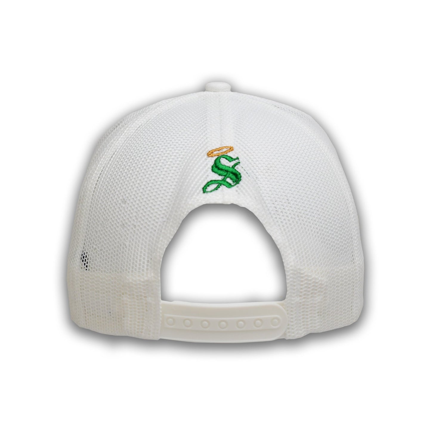 SANTOS LOGO WHITE CAP
