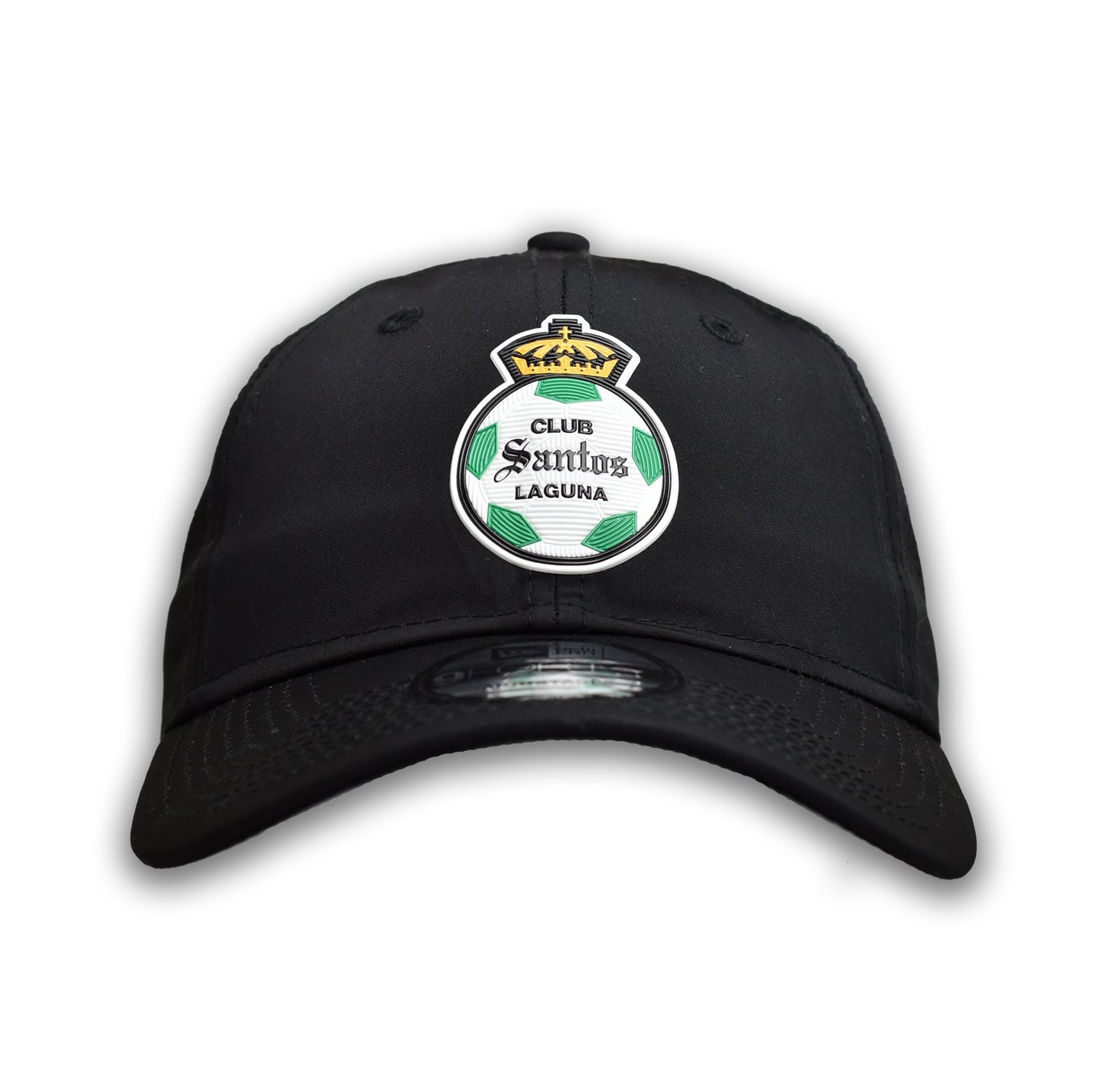SANTOS ADJUSTABLE BLACK PATCH CAP