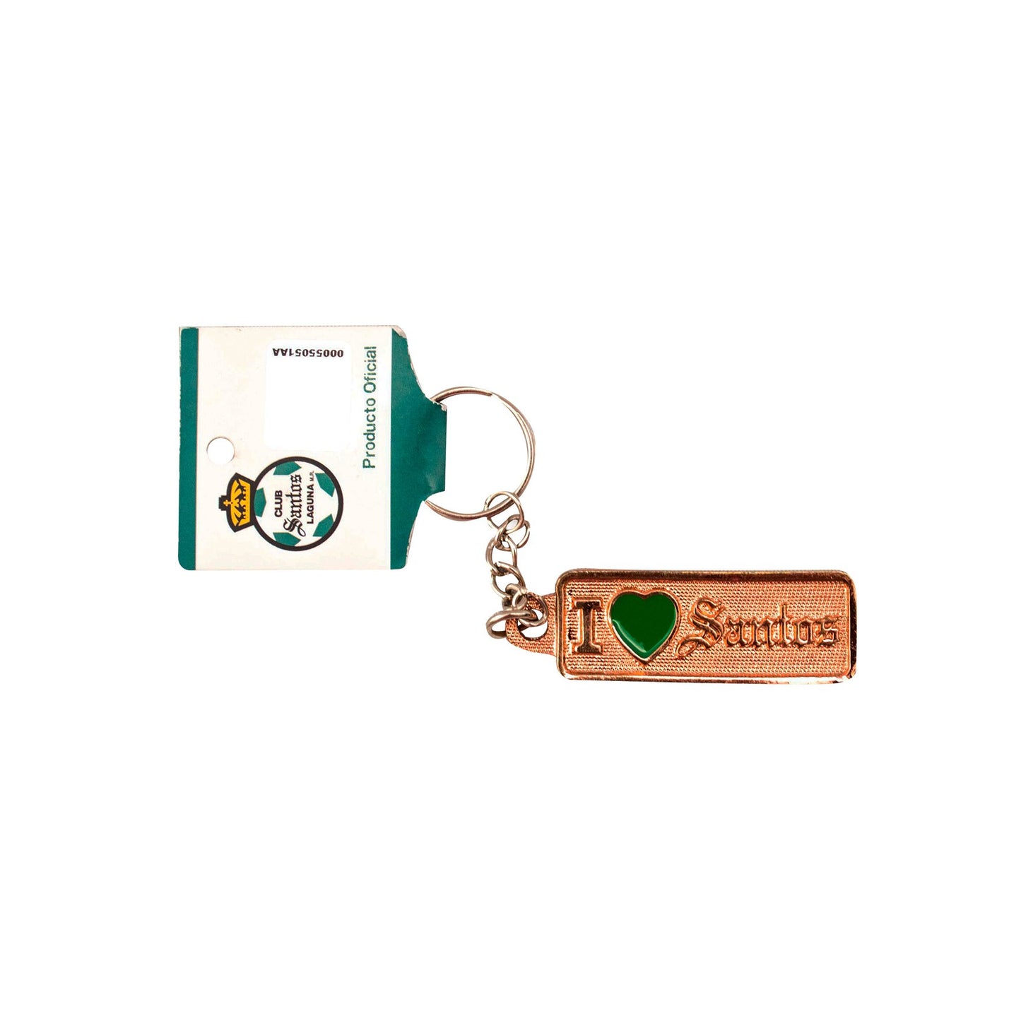 I LOVE SANTOS KEYCHAIN