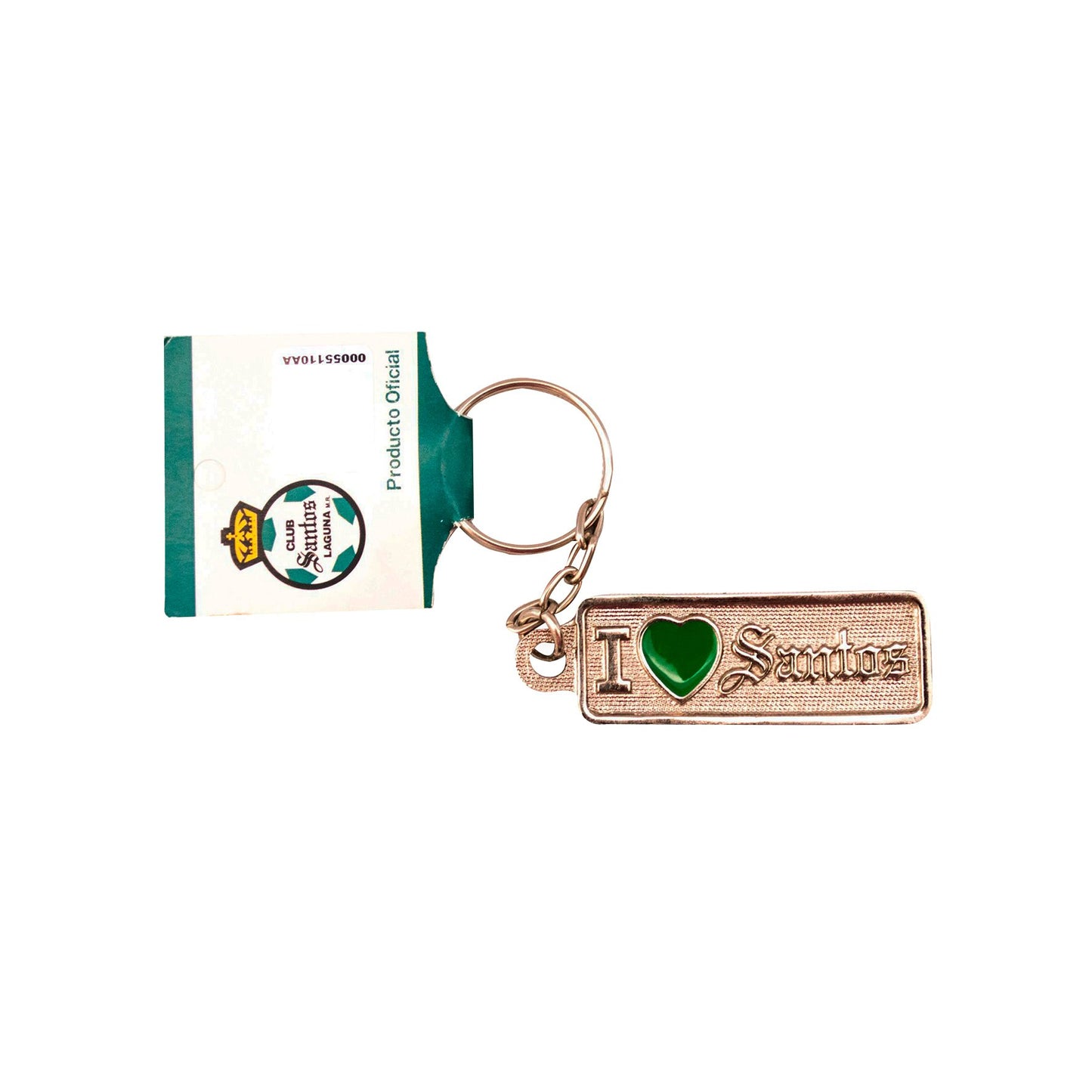 I LOVE SANTOS KEYCHAIN