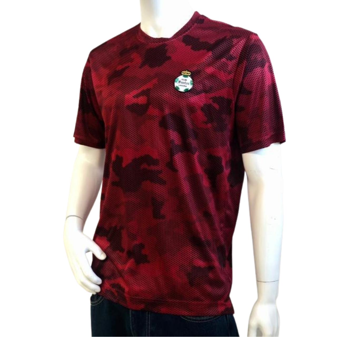 SANTOS RED CAMOUFLAGE T-SHIRT