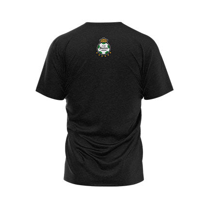 SANTOS LET T SHIRT IN COLOR BLACK