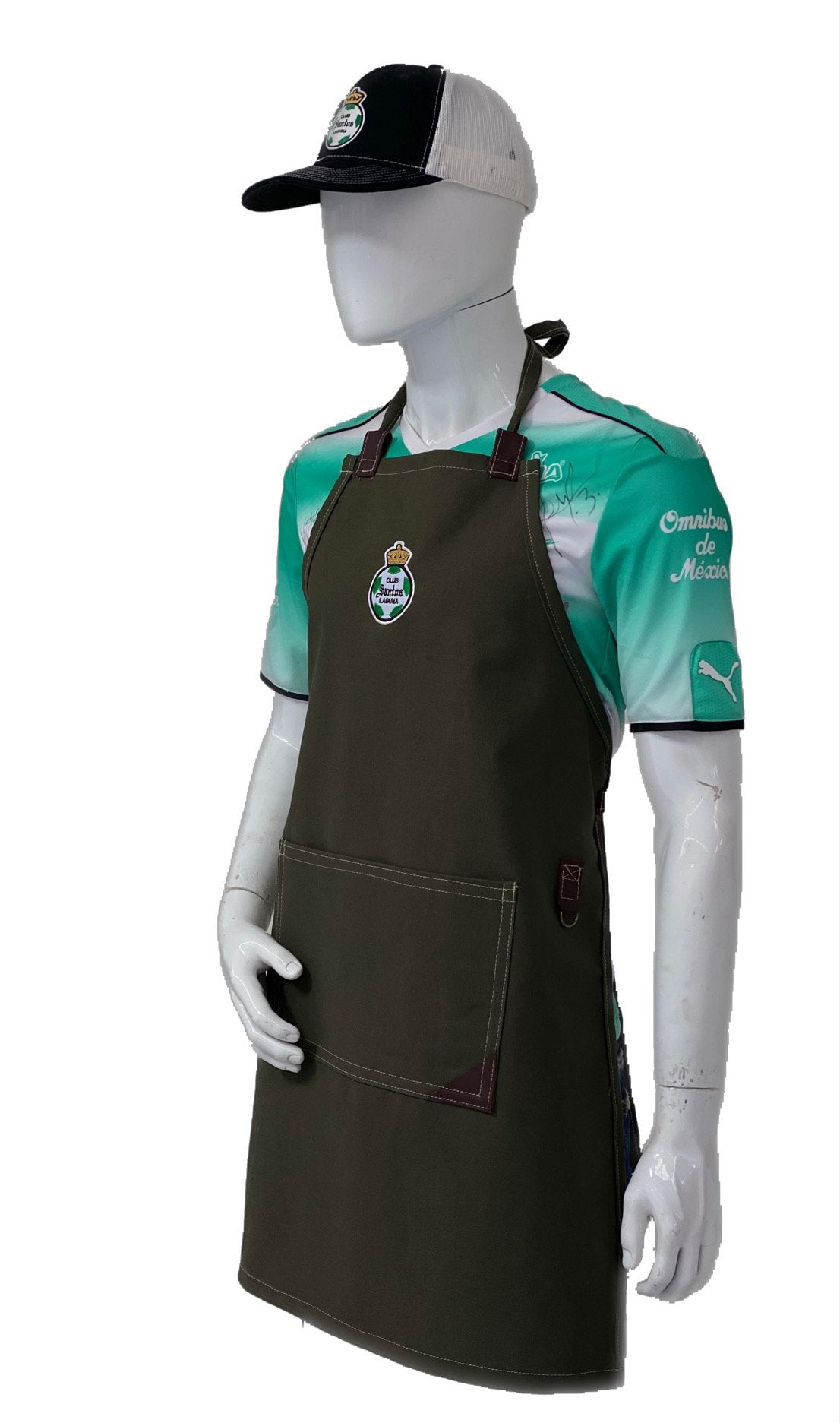 SANTOS LONG SHIELD APRON