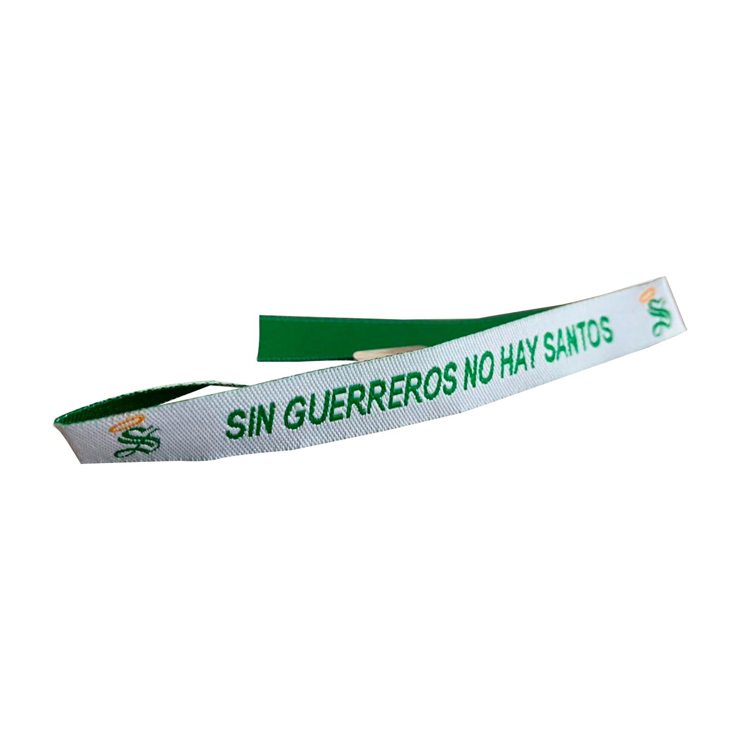 TEXTILE BRACELET WITHOUT WARRIORS THERE ARE NO SAINTS