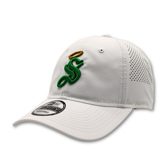 ORIGINAL GREENWHITE "S" CAP