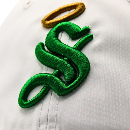 ORIGINAL GREENWHITE "S" CAP