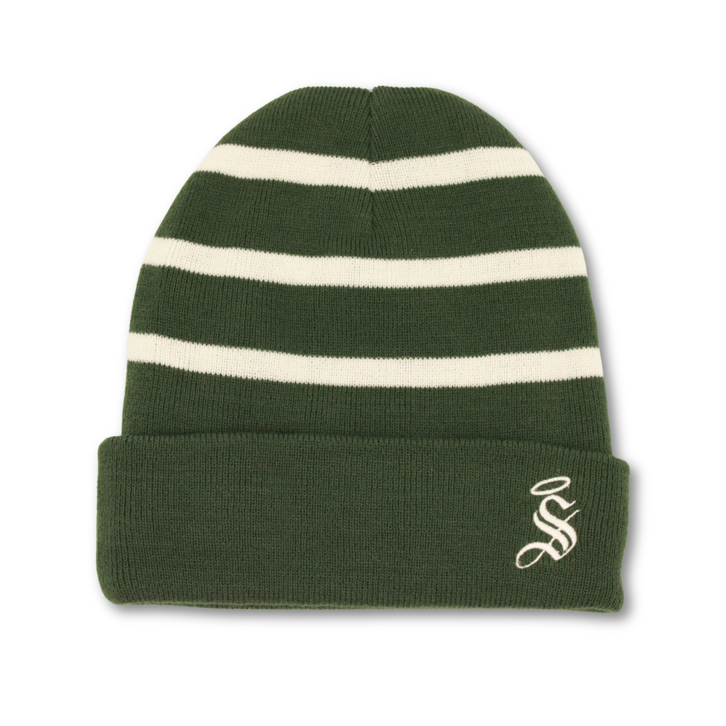 VERDIBLANCO "S" BEANIE