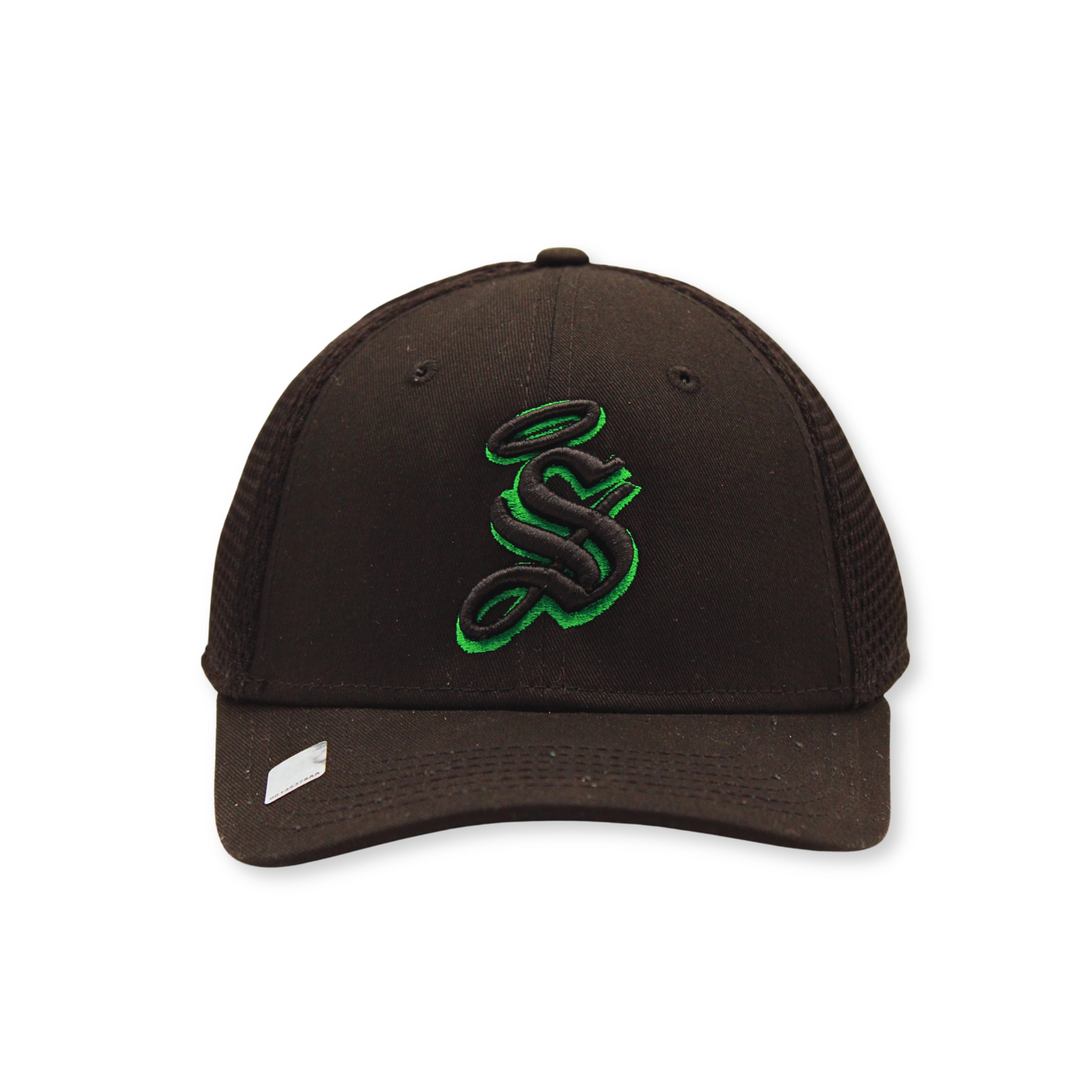 OUTLINE BLACK GREEN  KID CAP