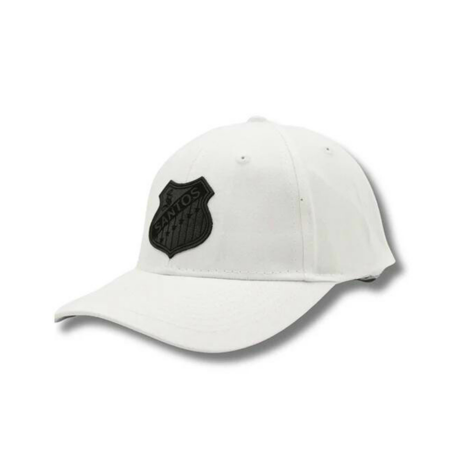 WHITE CASUAL CAP WITH RETRO LOGO