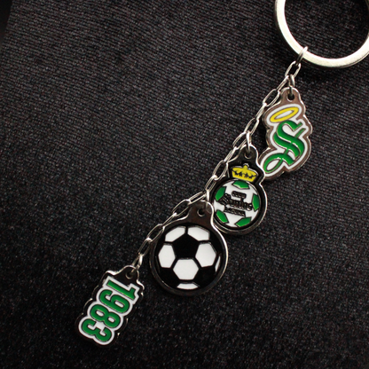 KEYCHAIN PENDANT HISTORY 1983 CLUB SANTOS LAGUNA