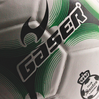 SANTOS SIZE 5 LAMINATED SOCCER BALL