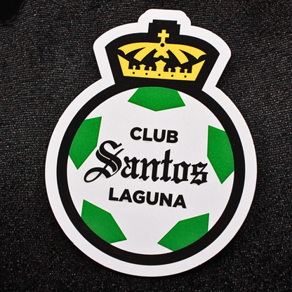 WHITE VINYL CLUB SANTOS CREST STICKER