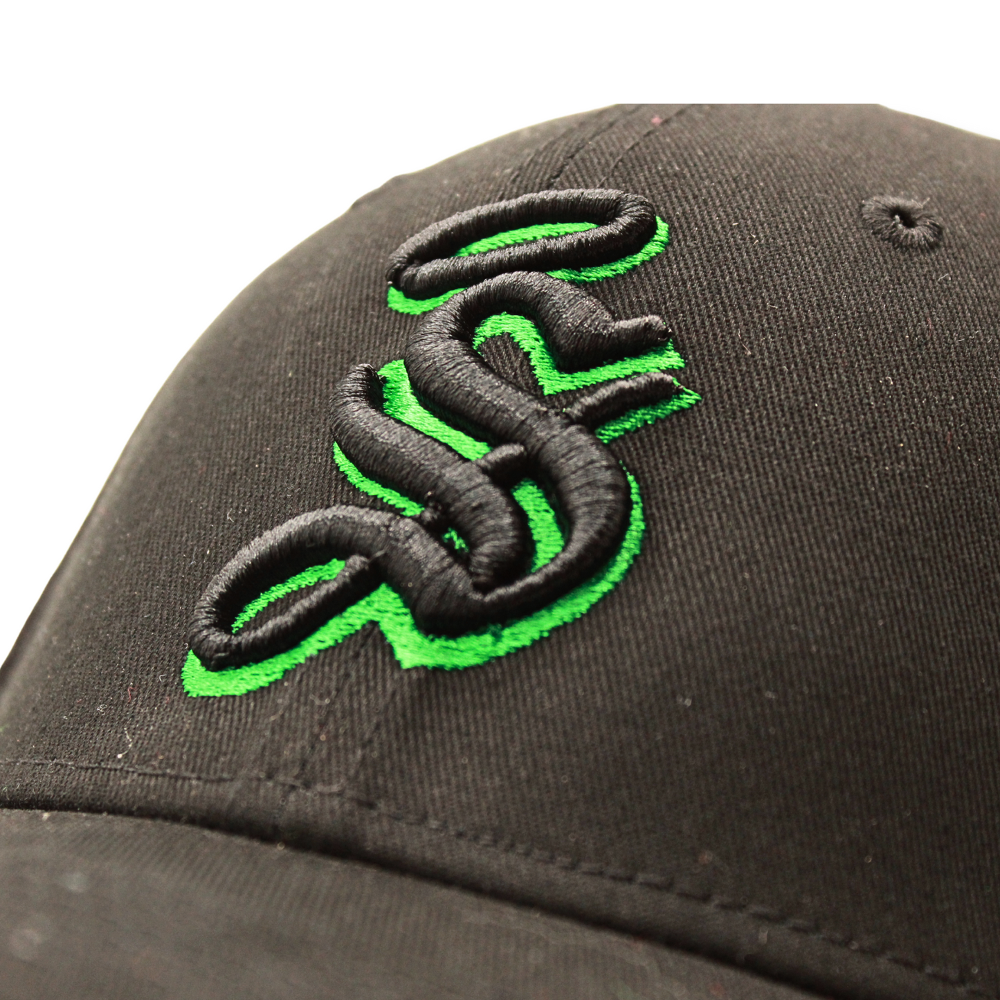 OUTLINE BLACK GREEN  KID CAP