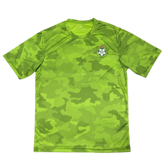 SANTOS GREEN CAMOUFLAGE T-SHIRT