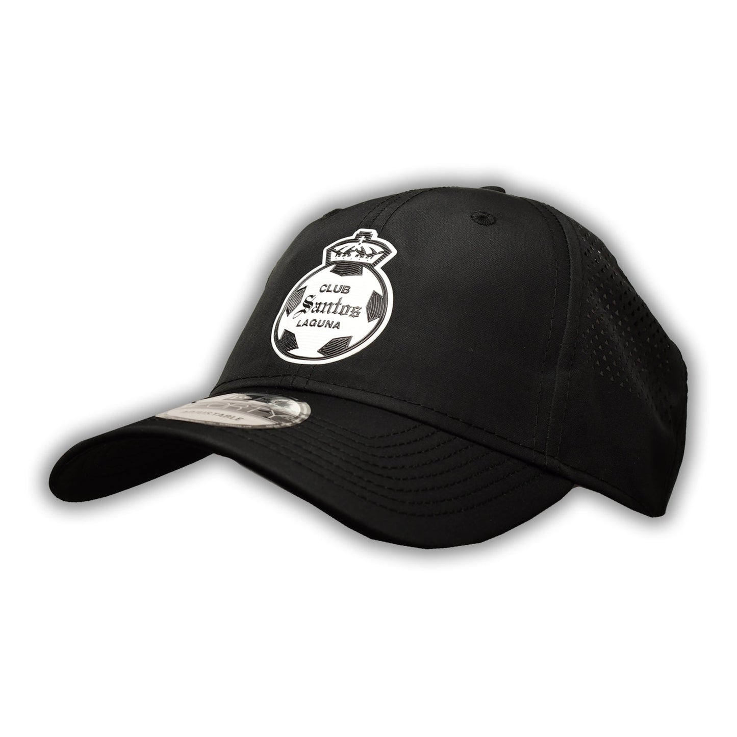 SANTOS BLACK/WHITE CREST CAP