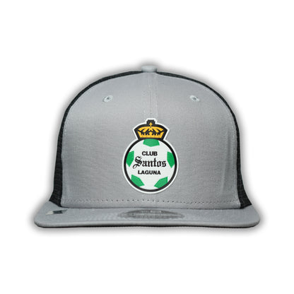 SANTOS GREY FLAT CAP