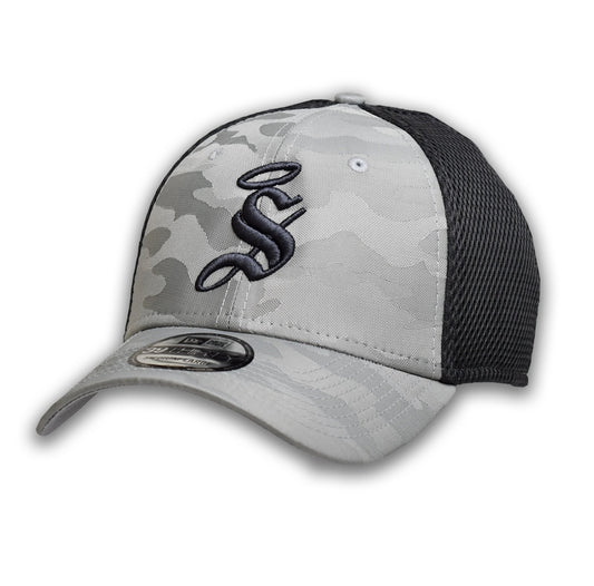 GRAY CAMOUFLAGE CAP
