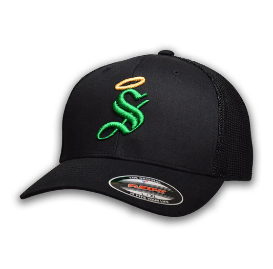 FLAT SANTOS BLACK CAP