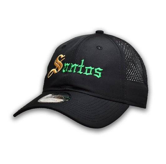 SANTOS BLACK ADJUSTABLE CAP