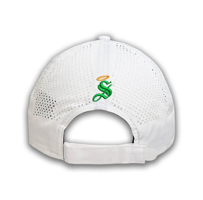 WHITE ADJUSTABLE CAP