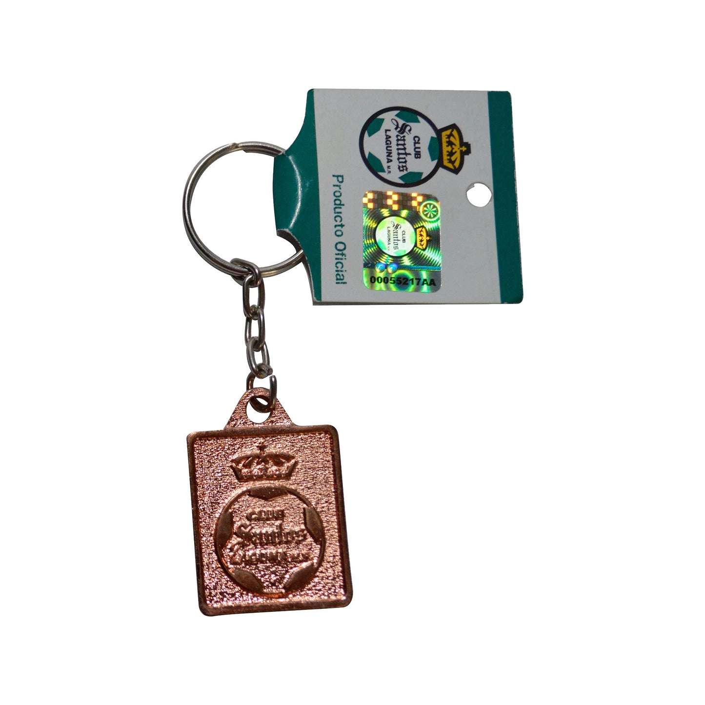 SANTOS LOGO RECTANGULAR KEYCHAIN